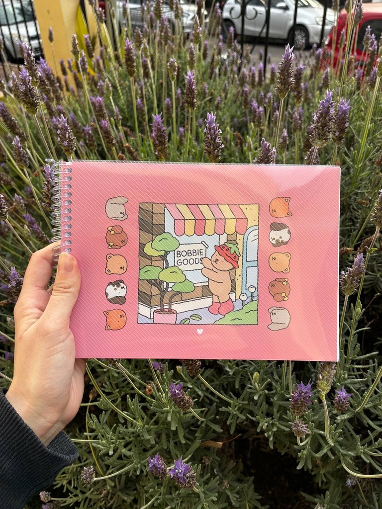 Cuaderno para Colorear Estilo Bobbie Goods
